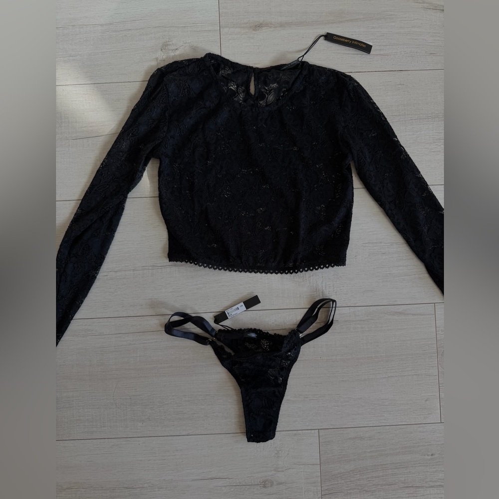 Gooseberry Mon Cheri set black